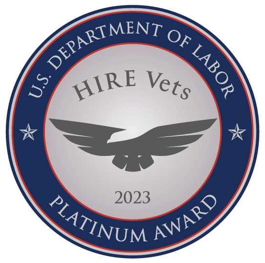 Rubicon Technical Services has been honored with the 2023 HIRE Vets Platinum Medallion Award for the fifth consecutive year by the U.S. Department of Labor, a testament to the company’s exceptional veteran recruitment achievements.